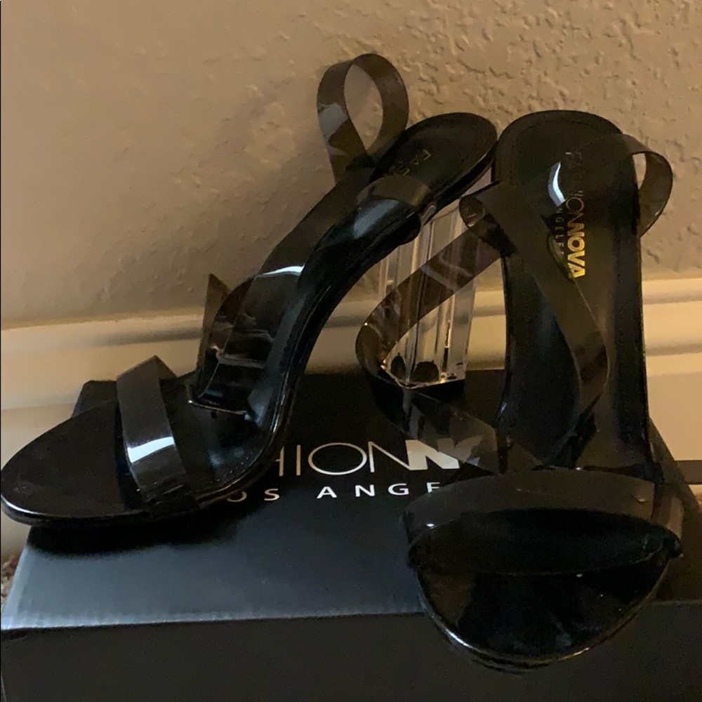 Fashion nova glass slipper